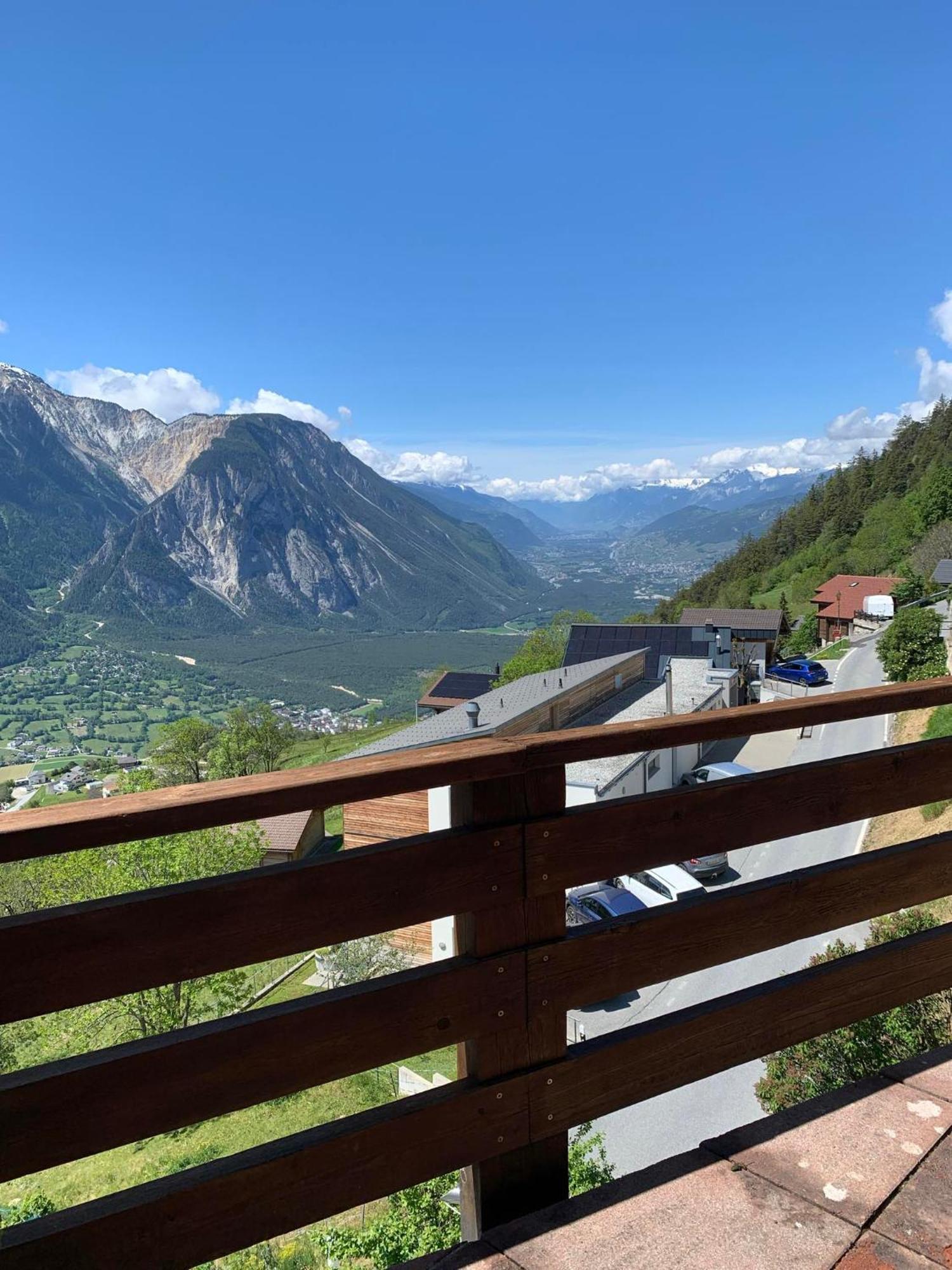 Hotel Rhoneblick Guttet-Feschel Extérieur photo