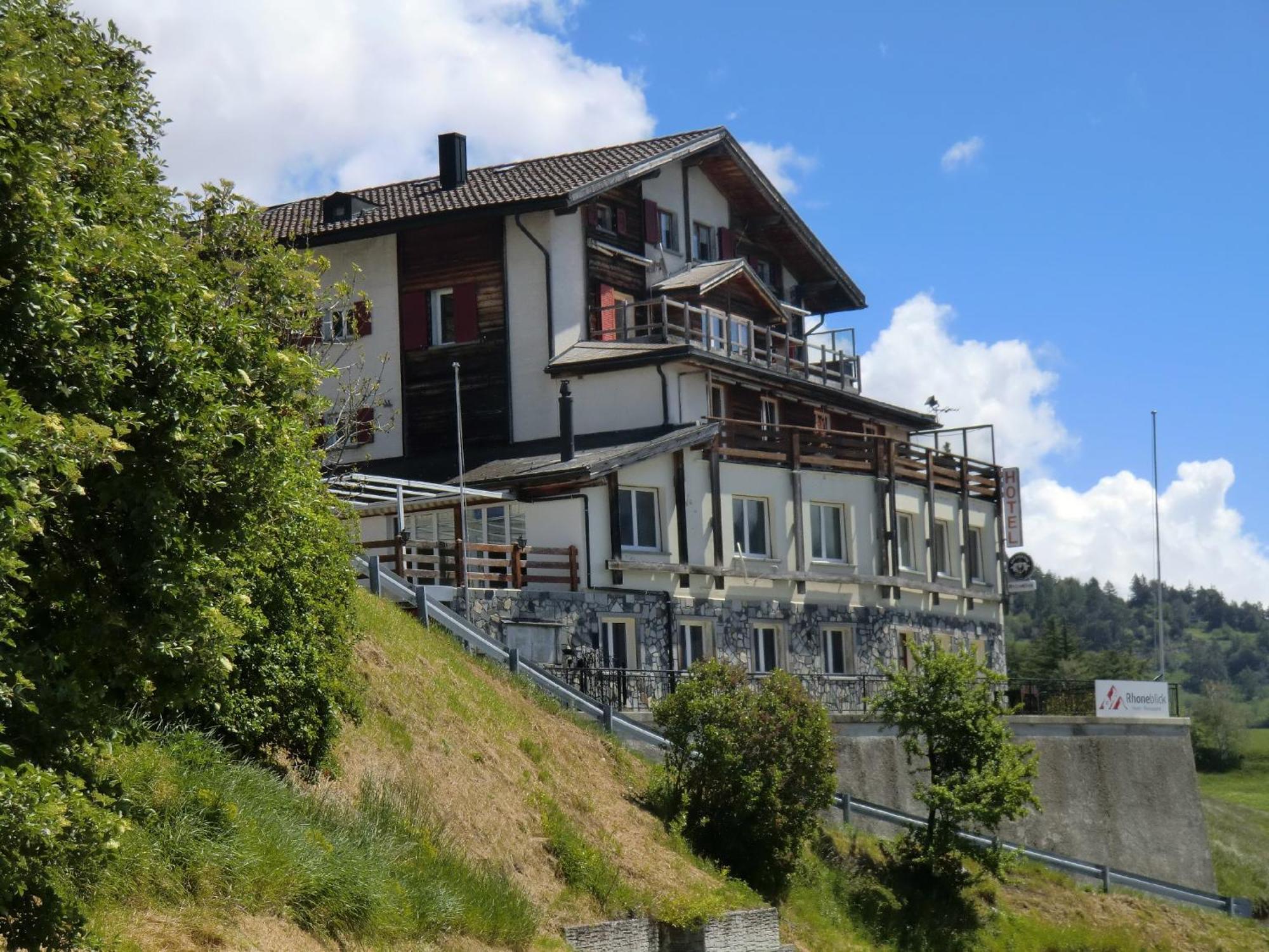 Hotel Rhoneblick Guttet-Feschel Extérieur photo